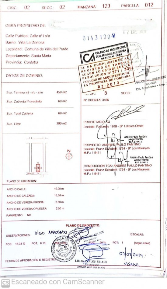 VILLA DEL PRADO: APTO CREDITO IAF/ BANCO NACION VENDO HERMOSA CASA DE 2 DORMITORIOS