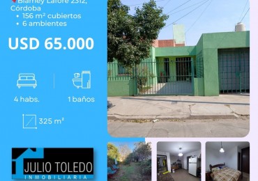 B° ROSEDAL: VENDO CASA DE 4 DORMITORIOS CON AMPLIO PATIO