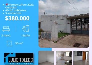 B° ROSEDAL: ALQUILO HERMOSO DEPTO PA DE DOS DORMITORIOS