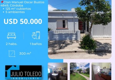 B° VILLA ADELA: VENDO HERMOSA CASA DE 2 DORMITORIOS A 2 CUADRAS RUTA 20